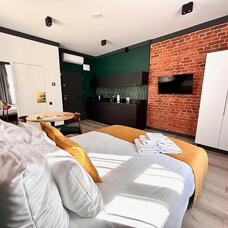 Biblio Lägenhetshotell Łódź